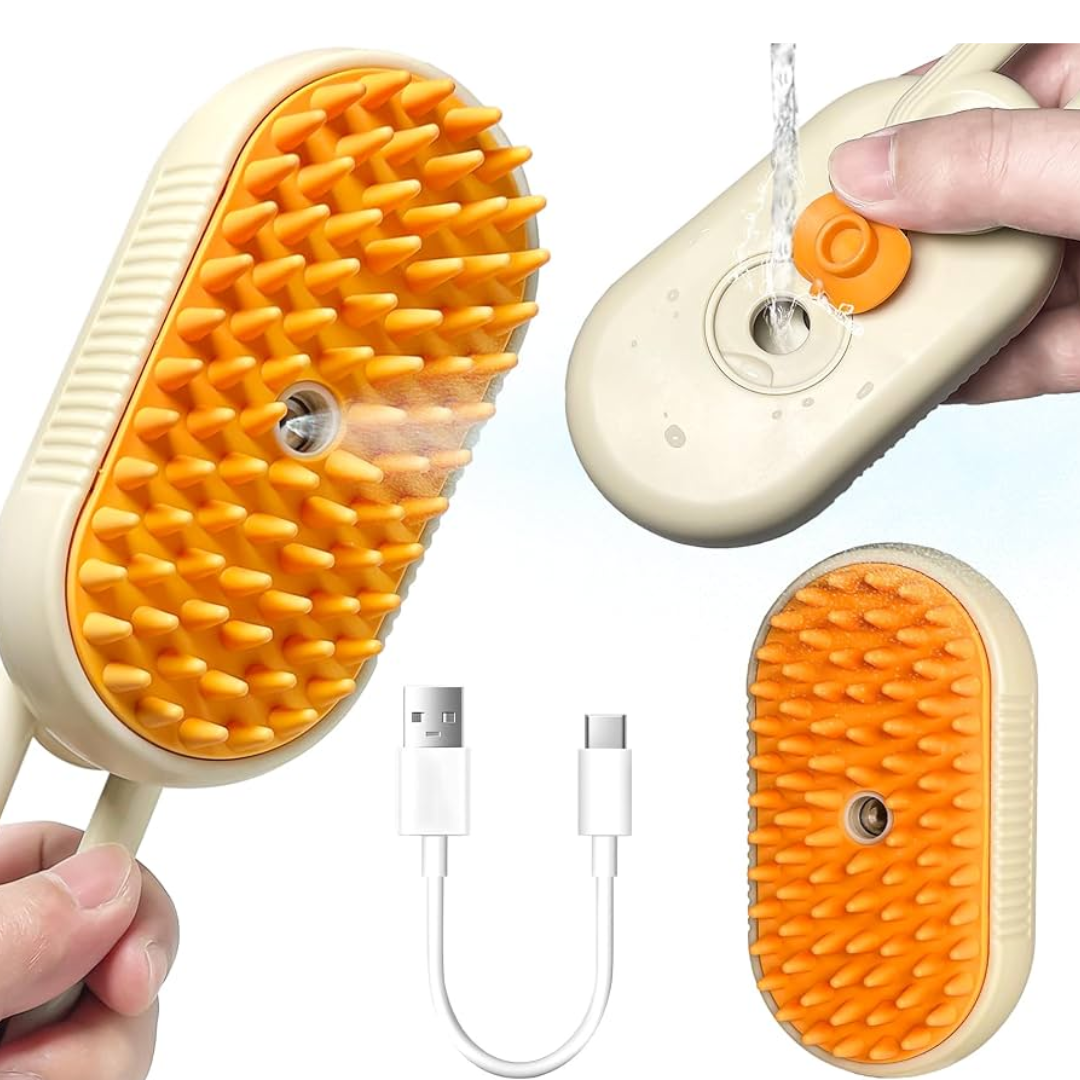 CEPILLO A VAPOR CON MANGO 3 EN 1