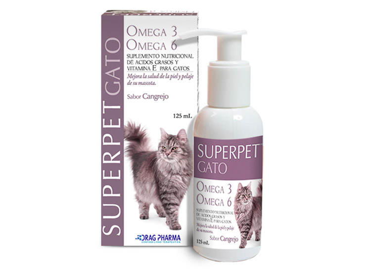 Superpet Omega Gato | Vitaminas con Omega 3, 6 y 9