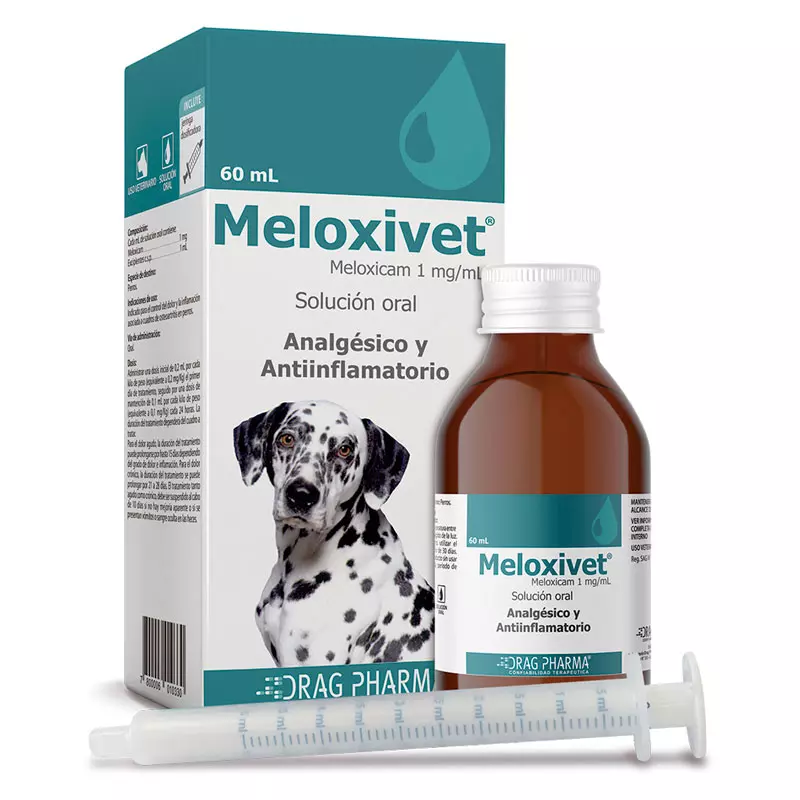 Meloxivet para perros 1 mg / ml suspensión oral 60 ML