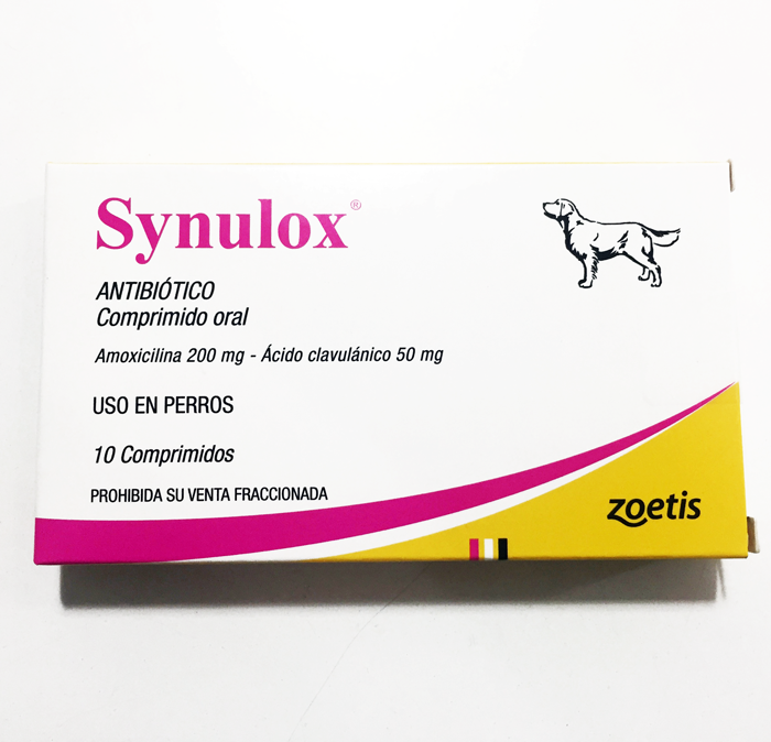 Synulox 200 mg perros y gatos