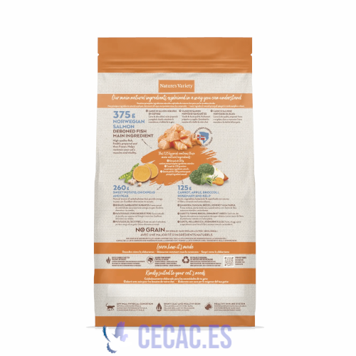 PIENSO NATURE’S VARIETY SELECTED SALMÓN NORUEGO