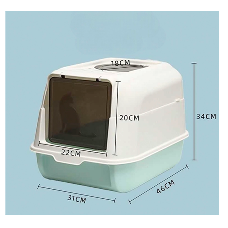 Baño Arenero Para Gato con Ventilación