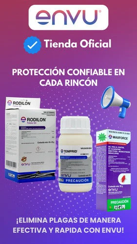 1 Sobre Ficam W Envu En Polvo Control De Plagas 12g