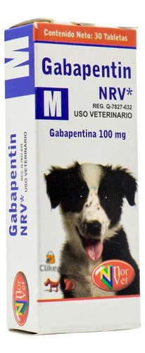 Gabapentin Nrv M Gabapentina 100 Mg 30 Tab Norvet Perros