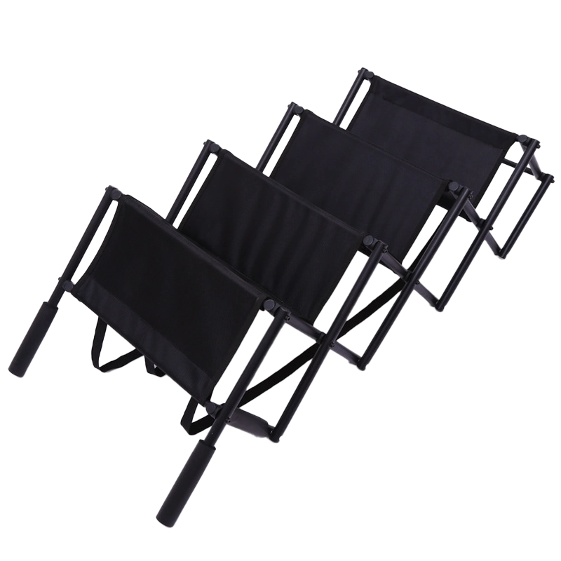 Escalera Plegable Con Tela – Negro - Imagen 3