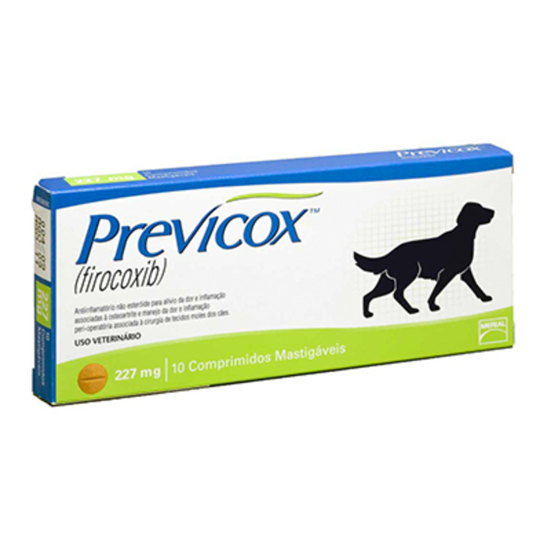 PREVICOX 227 MG 10 COMP