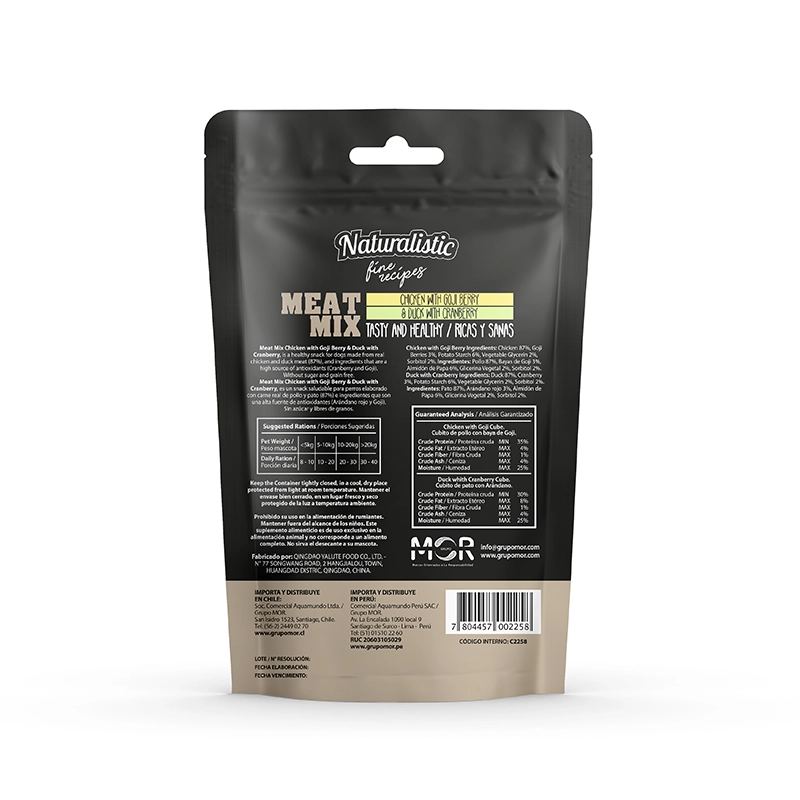 Naturalistic Meat Mix Chicken & Duck 100 Gr