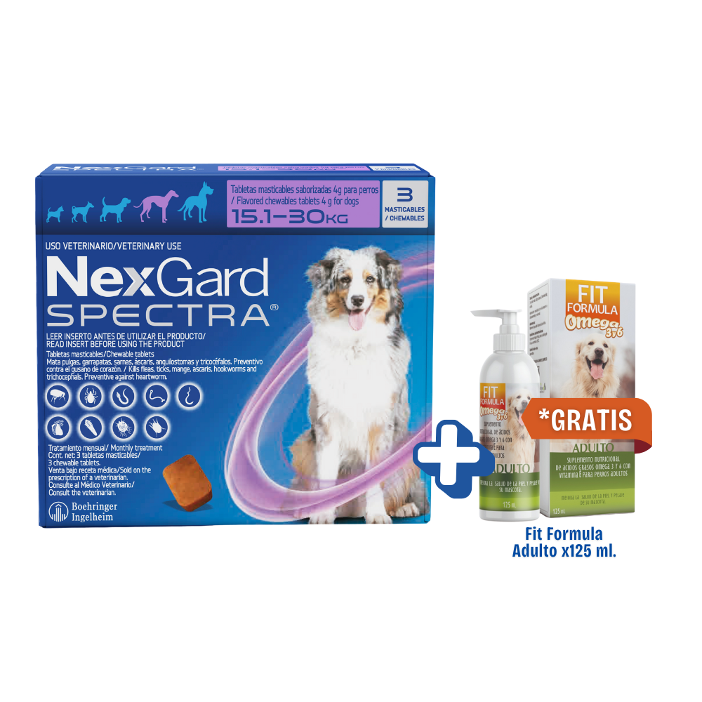 Nexgard Spectra L X 3 Tab (15-30 Kg)