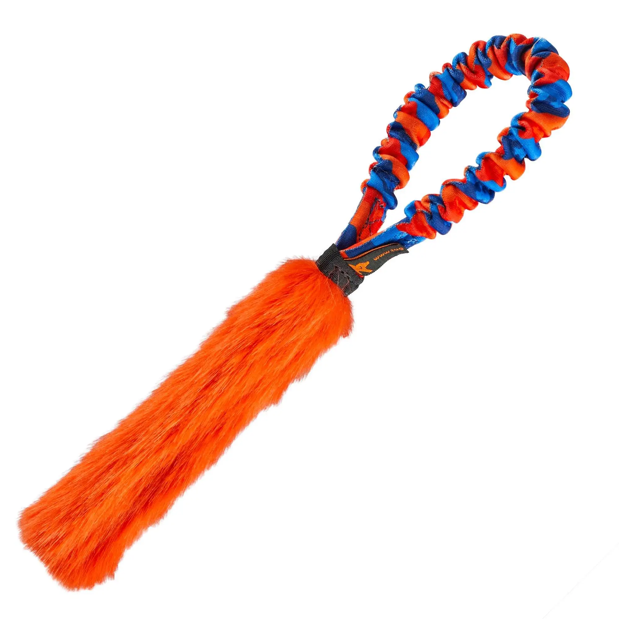 Mordedor con asa elástica y pelo sintético de bolsillo/ Pocket Fauxtastic Tug-e-Nuff