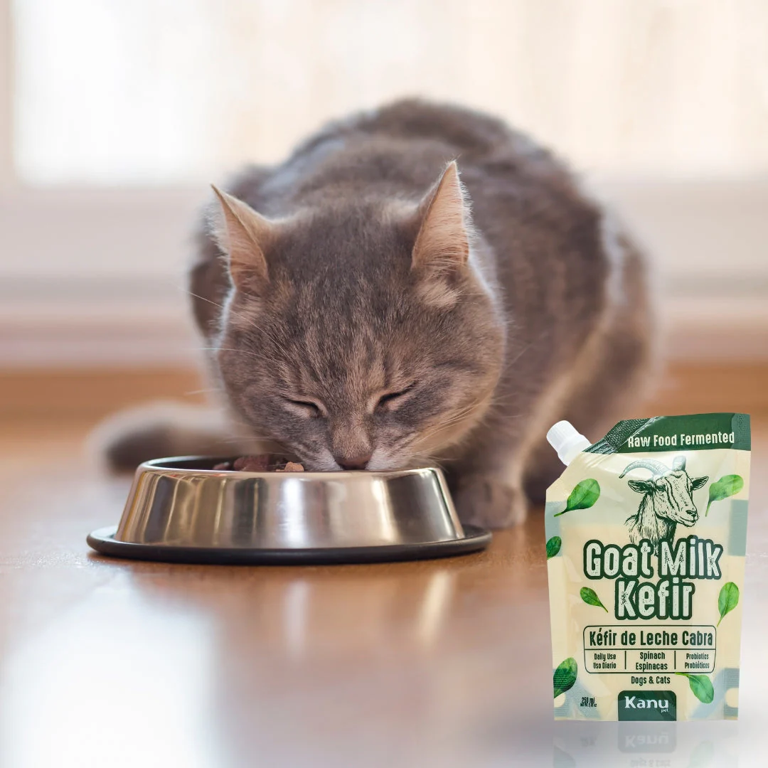 Kéfir Leche de cabra Espinaca Kanu Pet para Perro y Gato Bolsa - Imagen 5