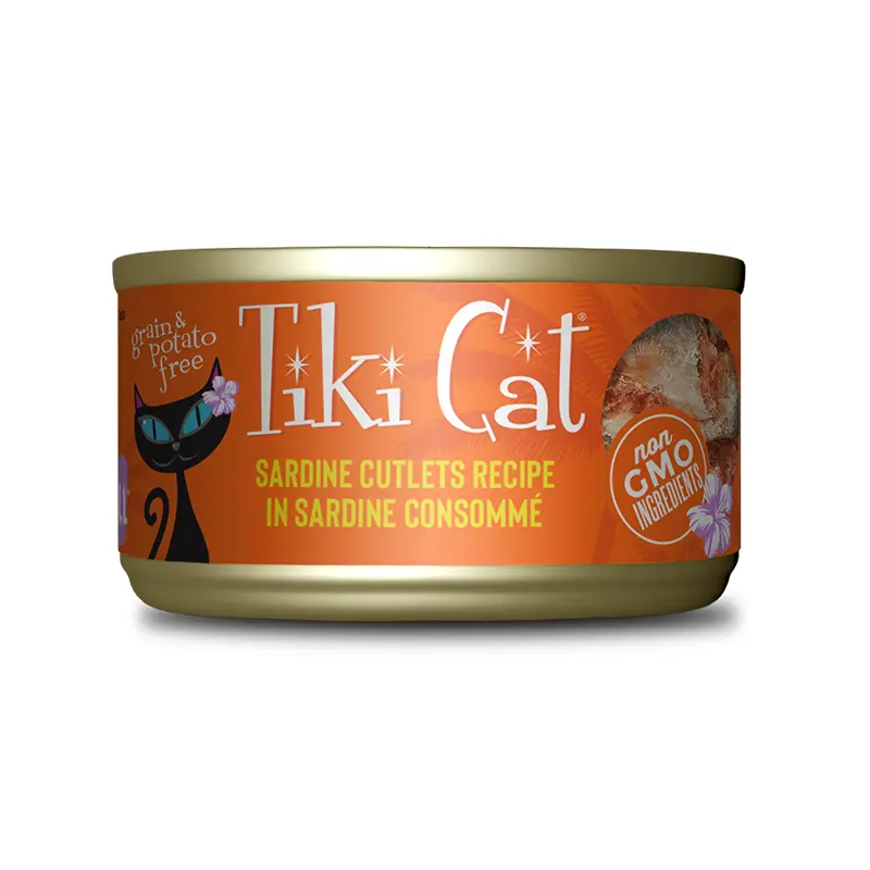 Tiki Cat Tahitian Grill Sardine Wet Food 80 Gr