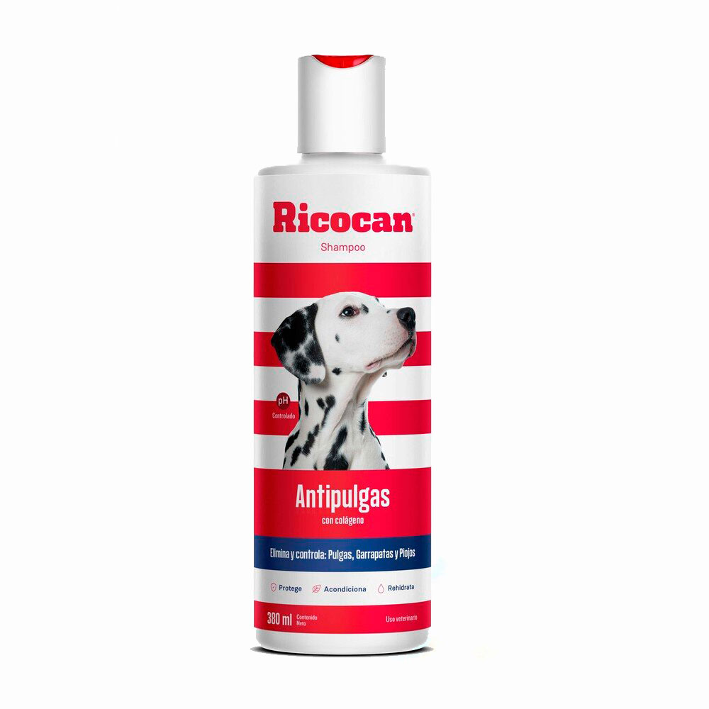 Shampoo Ricocan Antipulgas 380 ml