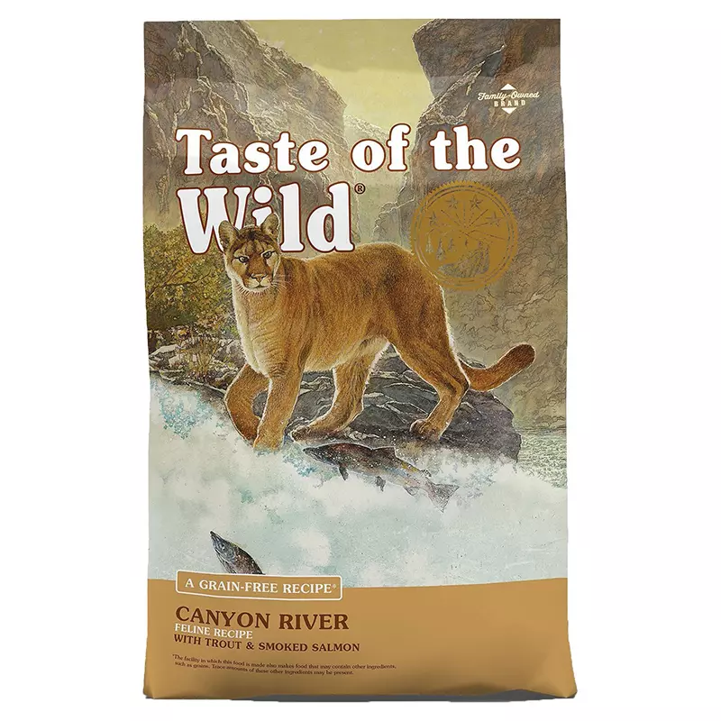 TASTE OF THE WILD FELINO Canyon River (Trucha)