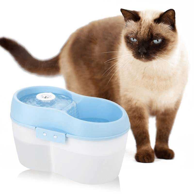 CAT H2O FUENTE DE AGUA GATO AZUL 2 LT