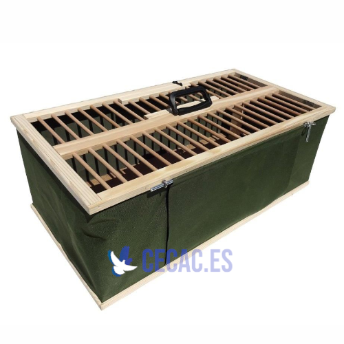 CESTA DE TRANSPORTE DE LONA PLEGABLE
