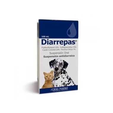 Diarrepas – Suspensión Oral para Perros y Gatos (100 mL)