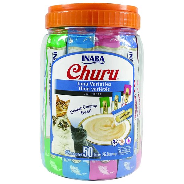 CHURU TUNA VARIEDADES 50 TUBOS 700 GR