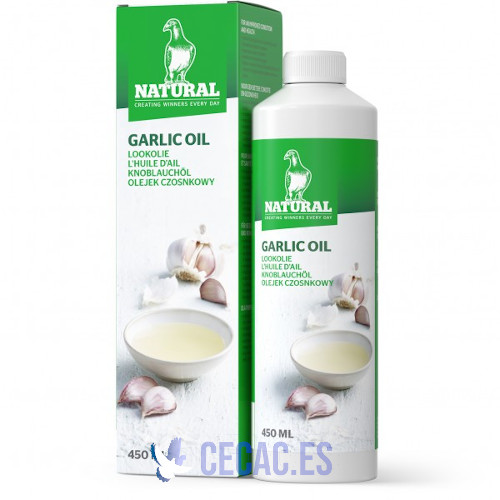 GARLIC OIL (450ml). NATURAL