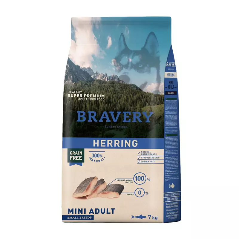 Bravery Herring Mini Adult small breeds - Imagen 3
