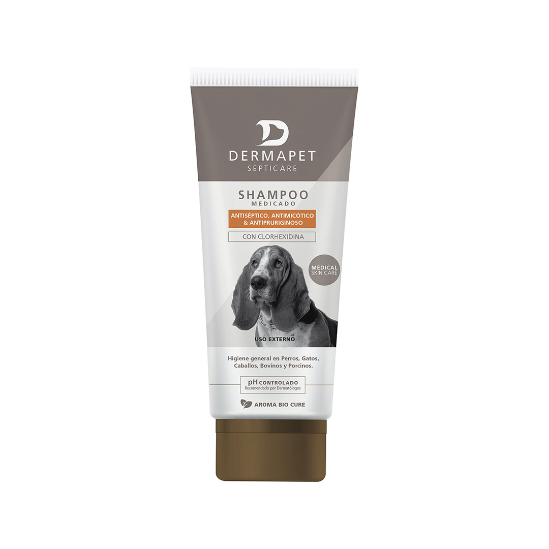 SHAMPOO DERMAPET ANTISÉPTICO 250 ML