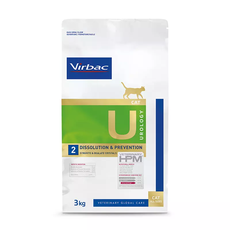 Virbac Gatos Urology Dissolution and Prevention 3 Kilos